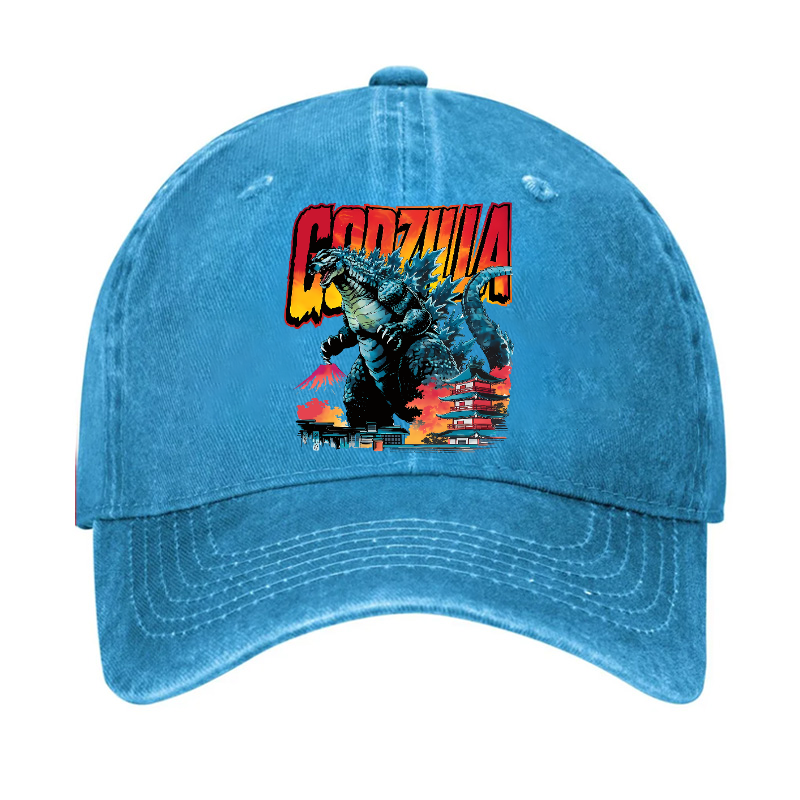 Kaiju Roars Vintage Cotton Cap