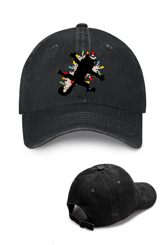 The Cat Vintage Cotton Cap