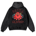 Osaka Vintage Washed Cotton Back Art Hoodie
