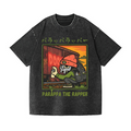 PaRappa the Rapper MF Doom Vintage Wash Japanese Design T-Shirt