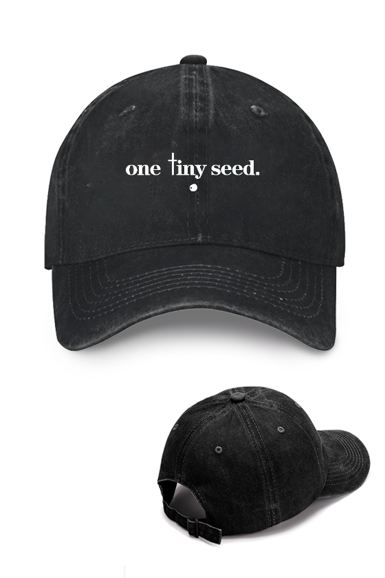 One Tiny Seed Vintage Cotton Cap