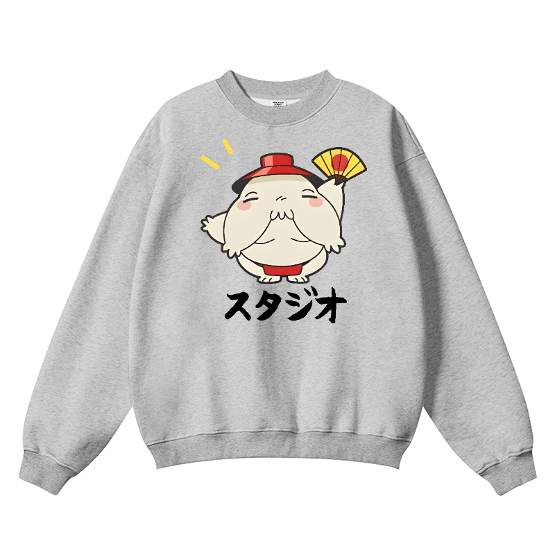 Studio Ghibli Spirited Away Vintage Cotton Blend Crewneck Sweatshirt