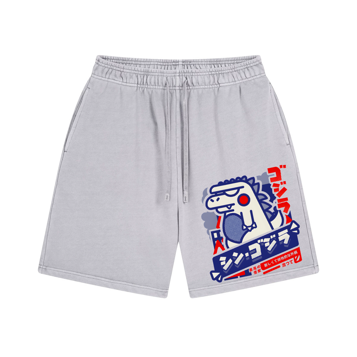 Dinosaur Vintage Pure Thick Cotton Shorts