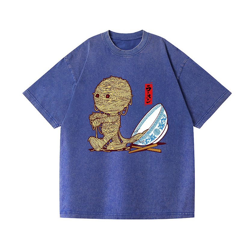 Ramen Yummy Vintage Wash Japanese Design T-Shirt