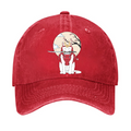 Samurai Cat Vintage Cotton Cap
