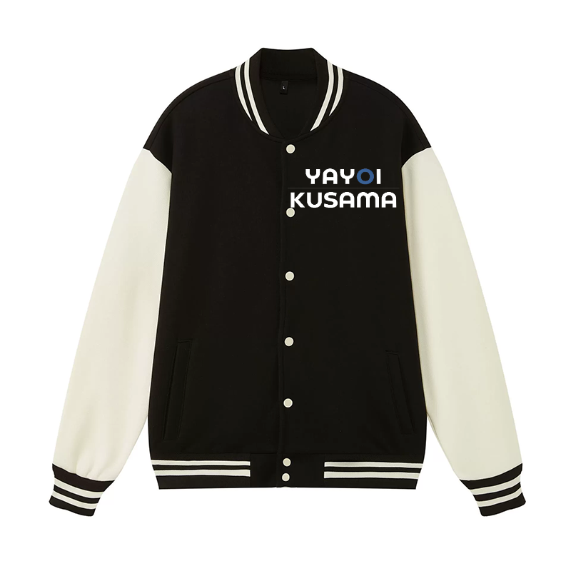 Yayoi Kusama Vintage Cotton Varsity Jacket