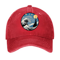 The Great Wave Off Kanagawa Vintage Cotton Cap
