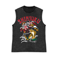 Shinjuku Pure Cotton Wash-Dyed Sleeveless Tank Top