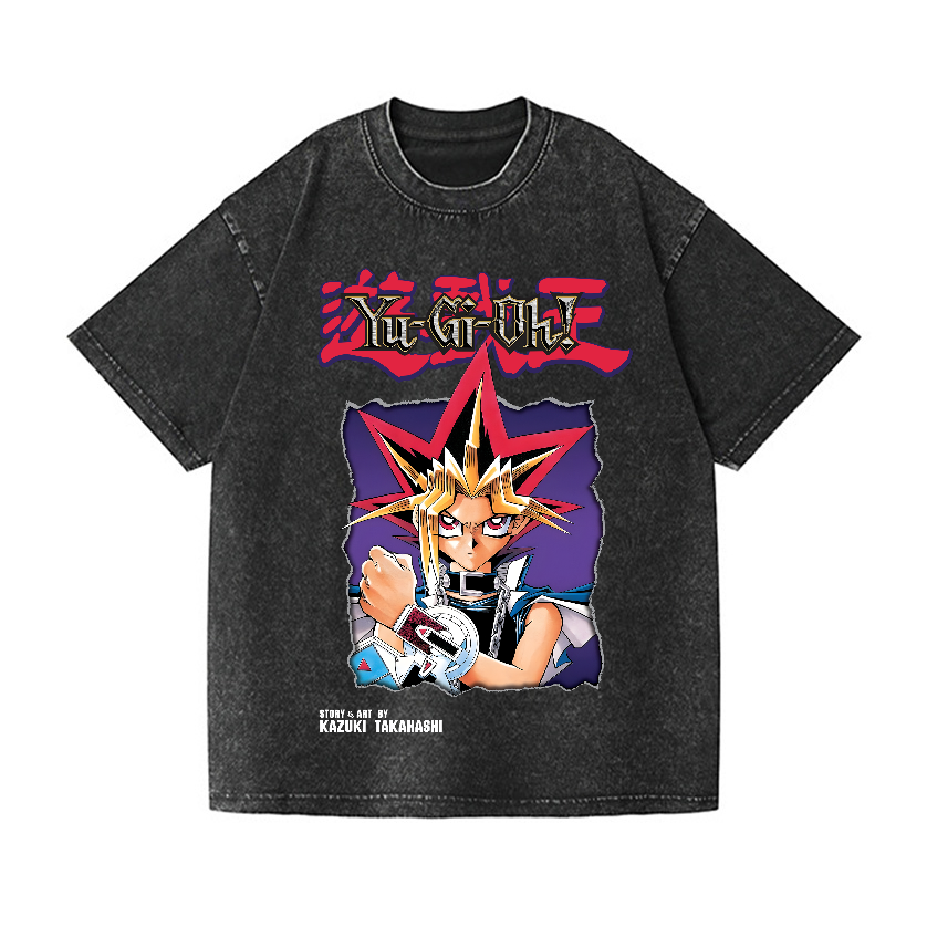 Yu-Gi-Oh Vintage Wash Japanese Design T-Shirt