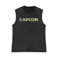 Capcom Pure Cotton Wash-Dyed Sleeveless Tank Top