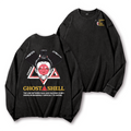 Ghost in the Shell Geisha Vintage Washed Cotton Back Art Long-sleeve T-shirt