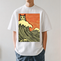 Cat Japanese Style Classic Tee