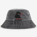 Kaiju Monster Tokyo Japan  Vintage 100% Cotton Bucket Hat