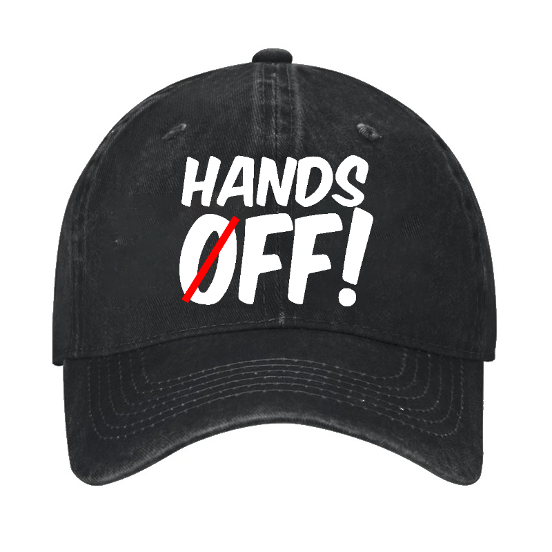 Hands Off! Vintage Cotton Cap