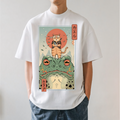 Cat Frog Japanese Style Classic Tee