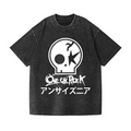 One Ok Rock Band Vintage Wash Japanese Design T-Shirt