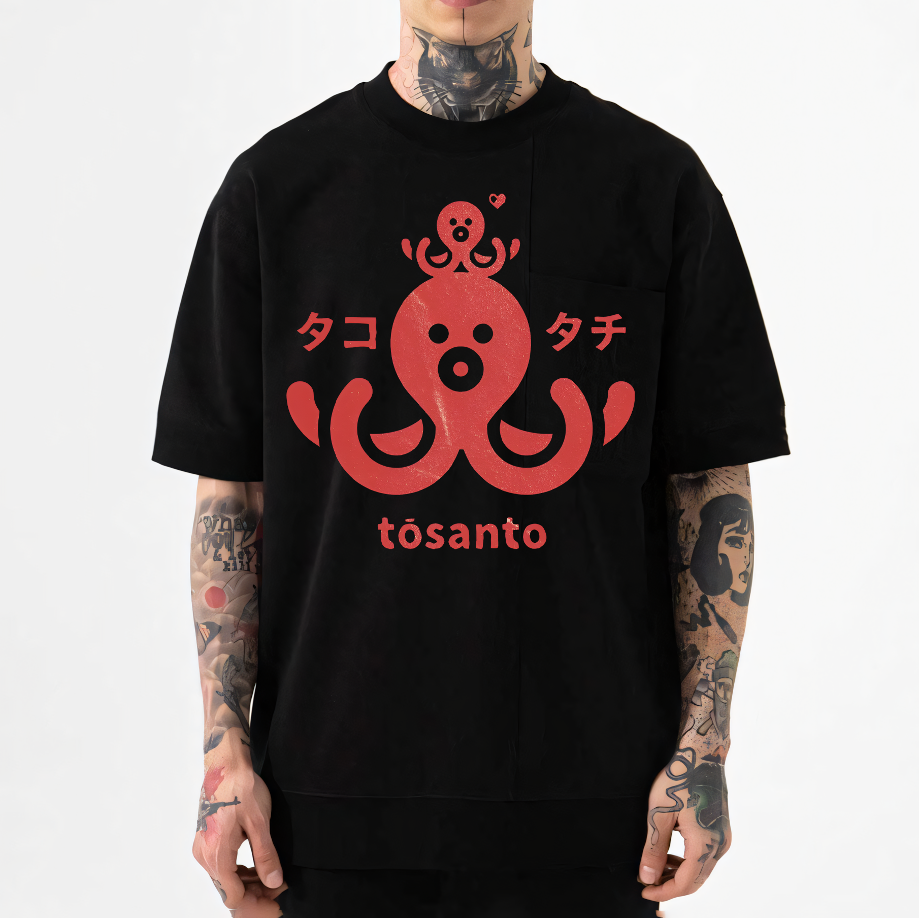 Octopus Japanese Style Classic Tee