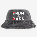 Drum and Bass Vintage 100% Cotton Bucket Hat