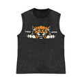 Tiger Japan Pure Cotton Wash-Dyed Sleeveless Tank Top