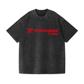 Yokohama Tyres Vintage Wash Japanese Design T-Shirt