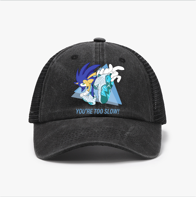 Sonic Vintage Cotton Breathable Hat