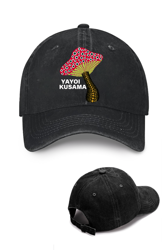 Yayoi Kusama Mushroom Vintage Cotton Cap
