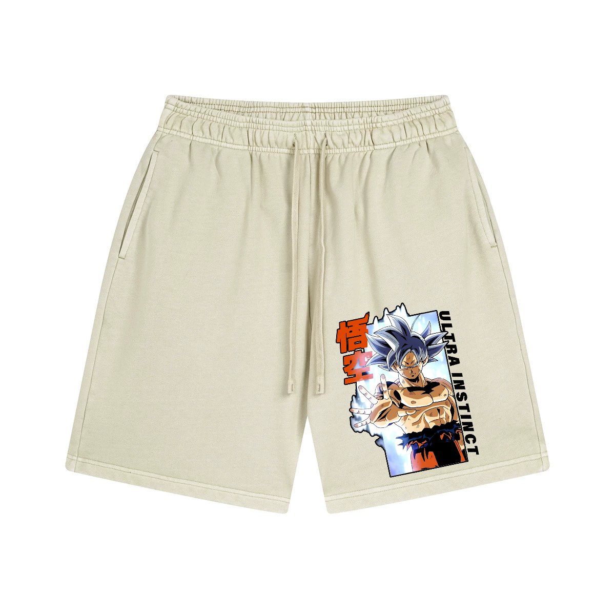 Son Goku Vintage Pure Thick Cotton Shorts