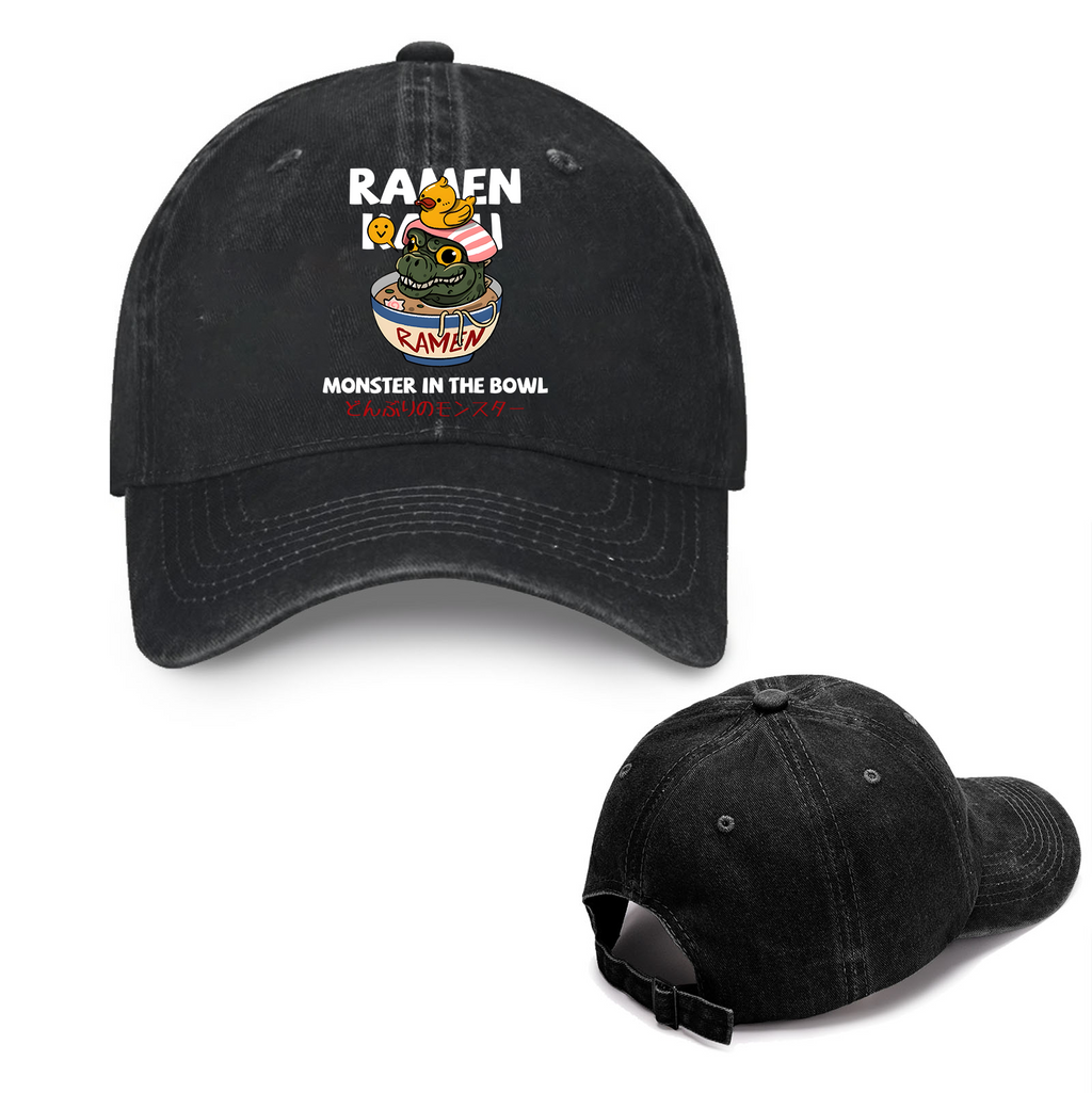 Kaiju Ramen Vintage Cotton Cap