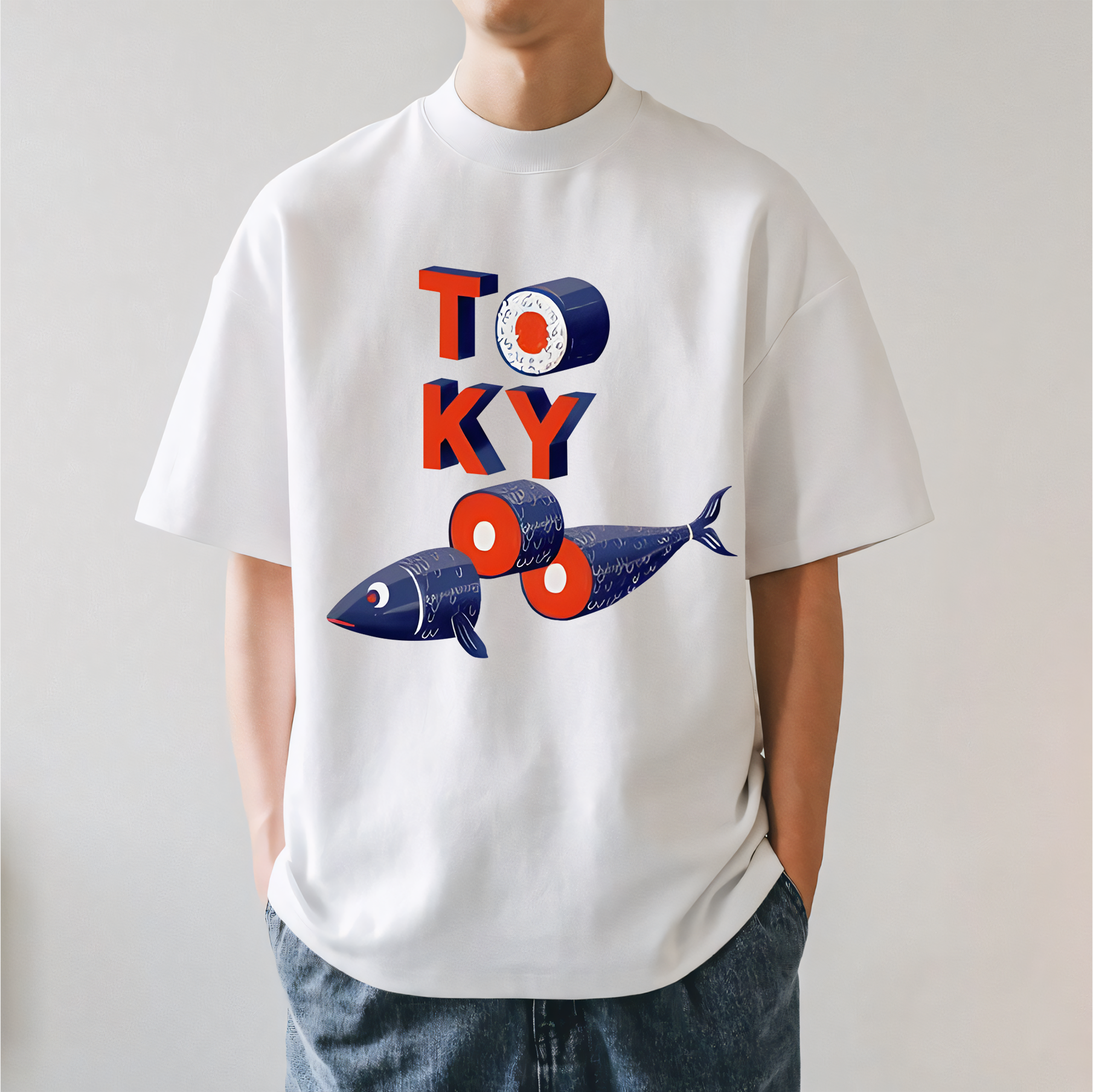 Tokyo Fish Japanese Style Classic Tee
