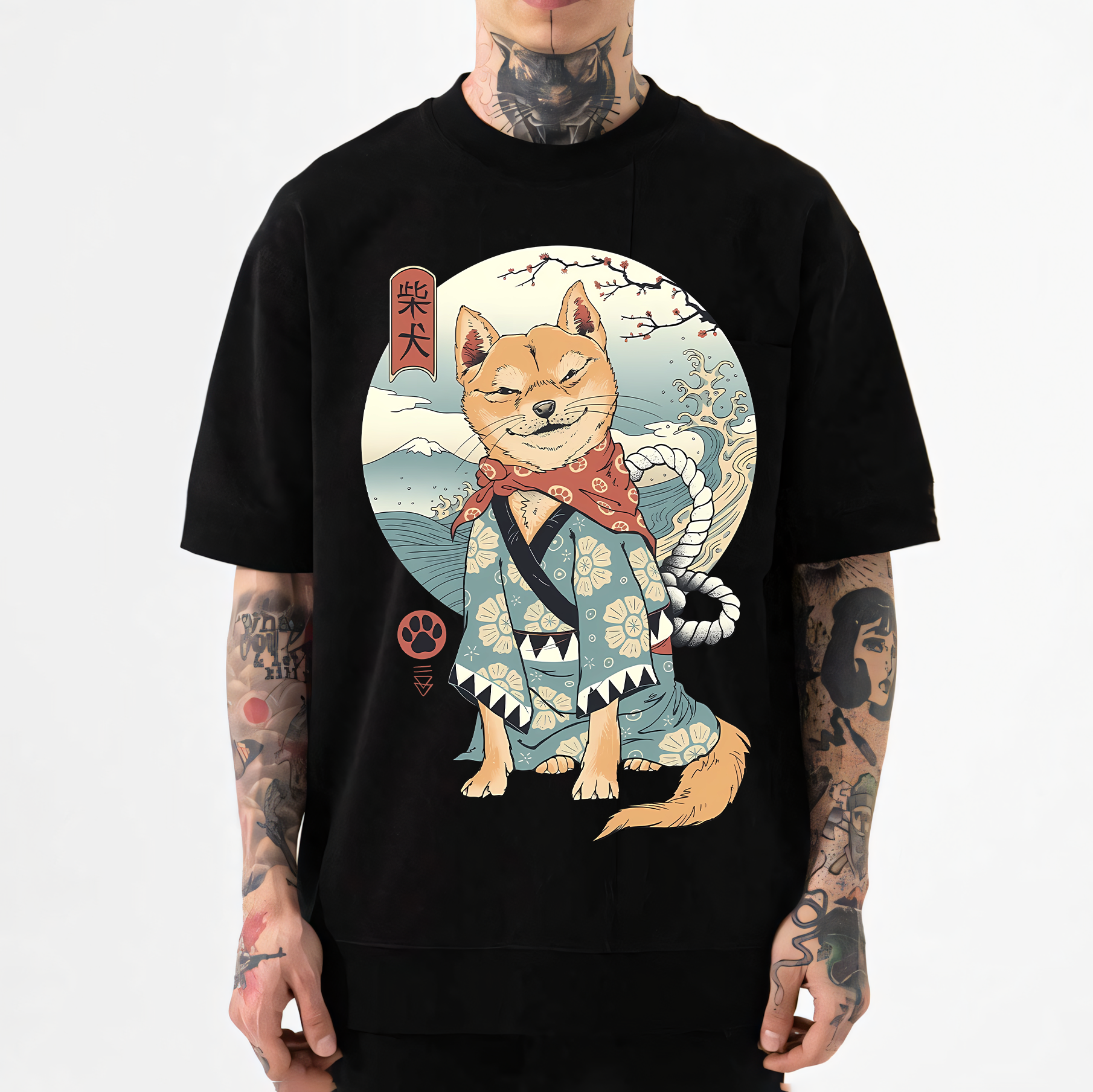 Dog Japanese Style Classic Tee