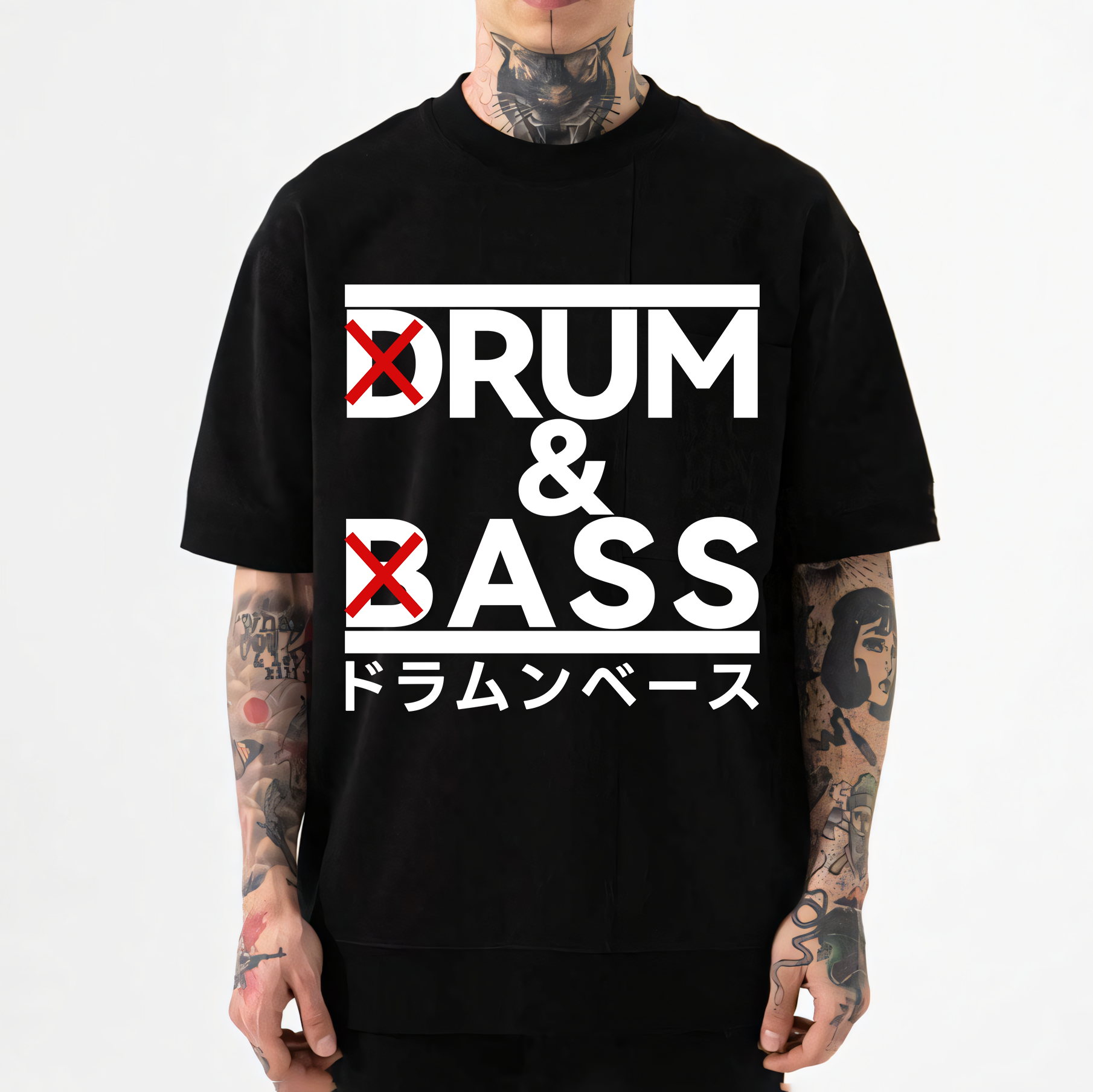 Drum and Bass Japanese Style Classic Tee