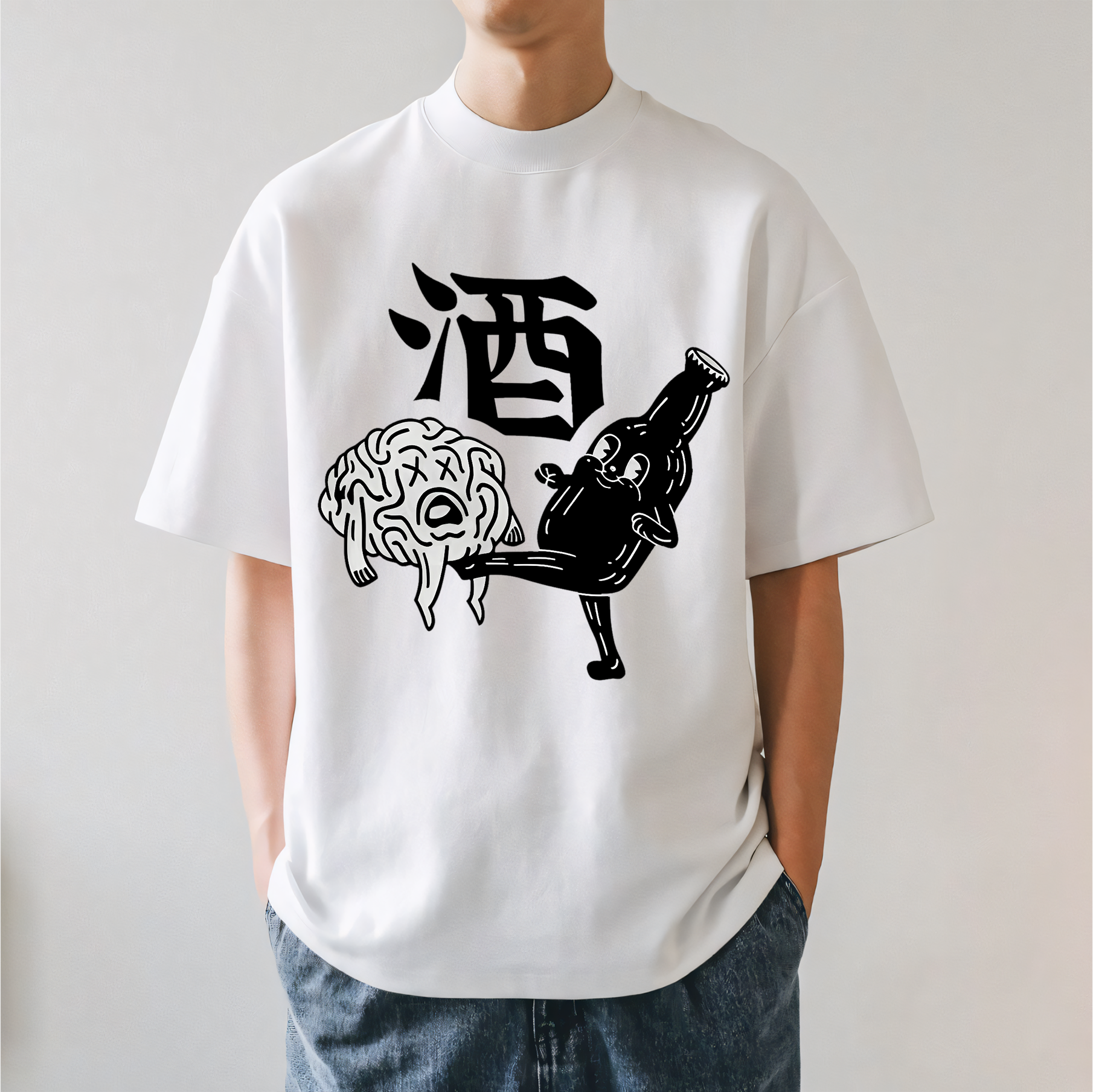 Alcohol  Japanese Style Classic Tee