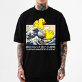 Great Wave Kanagawa Duck Japanese Style Classic Tee