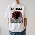 Catzilla Cat Kaiju Japanese Style Classic Tee
