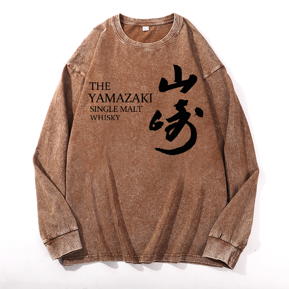 Yamazaki Vintage Cotton Wash Long-sleeve T-shirt