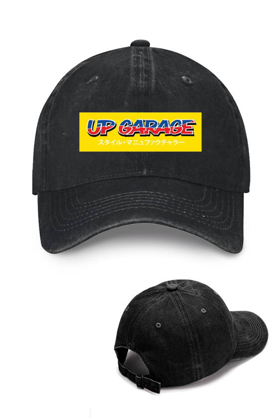 Up Garage Vintage Cotton Cap