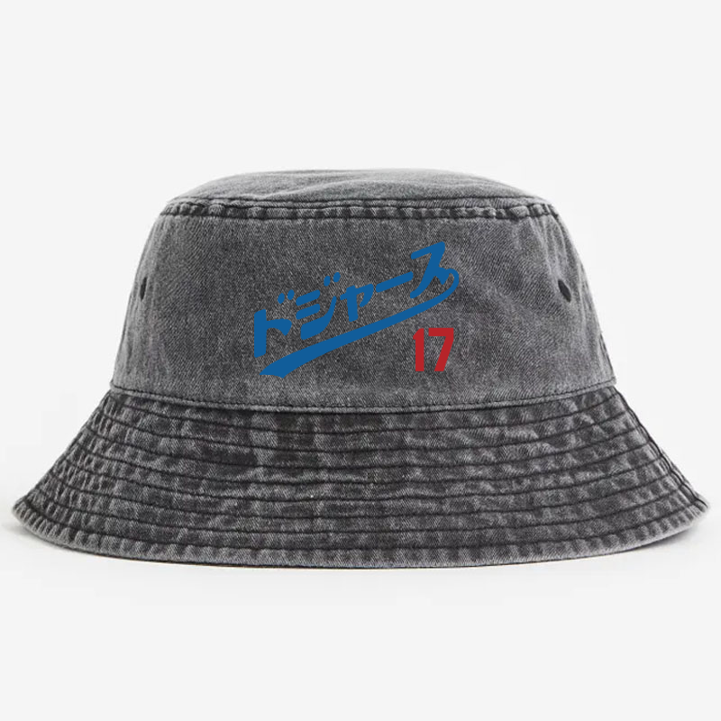 Dodgers Dream Baseball Vintage 100% Cotton Bucket Hat