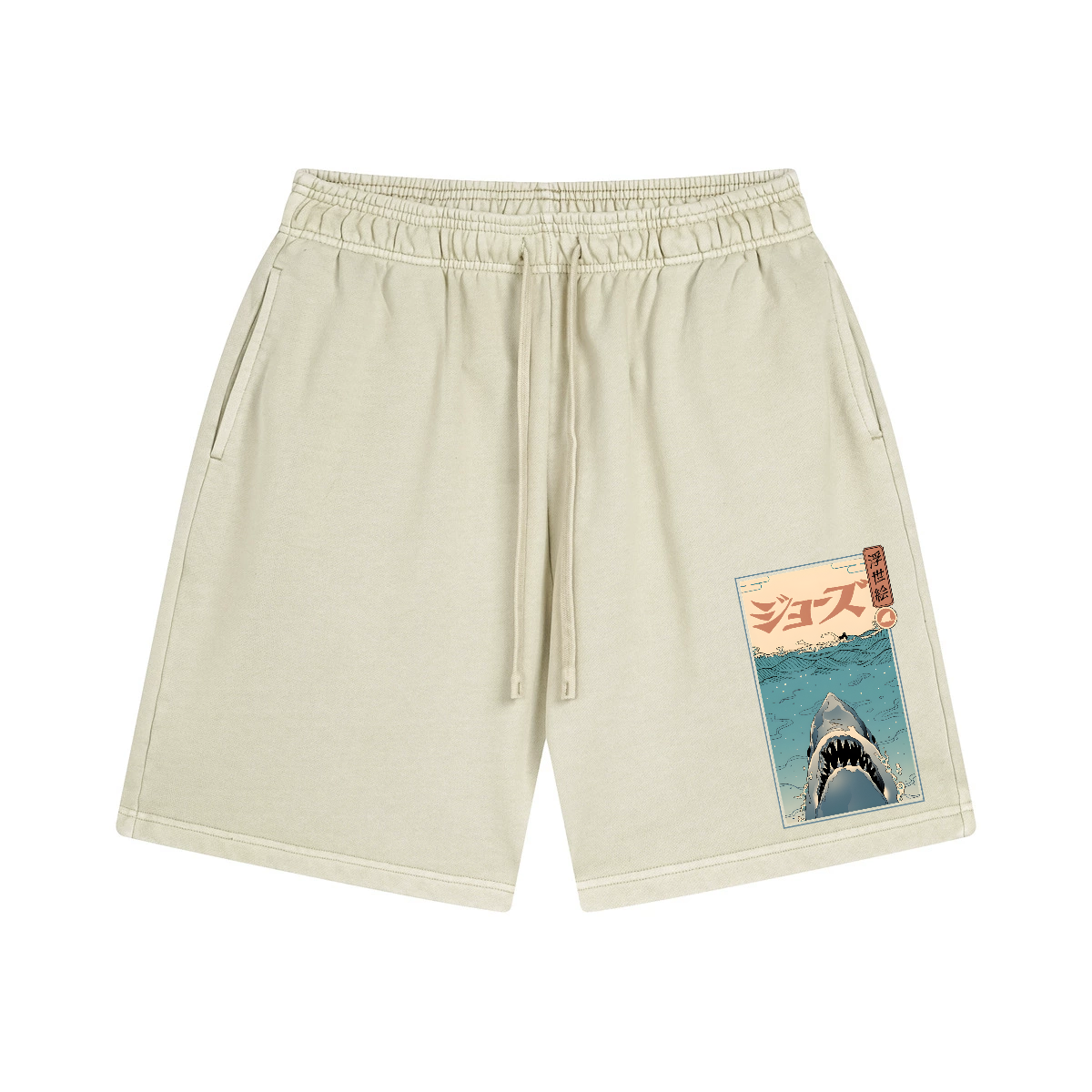 Shark Vintage Pure Thick Cotton Shorts