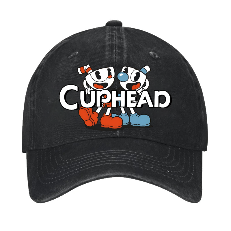Cuphead Vintage Cotton Cap