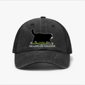 Black Cat Vintage Cotton Breathable Hat