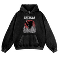 Vintage Washed Thick Cotton Hoodie