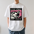 Live Fast Eat Trash Japanese Style Classic Tee