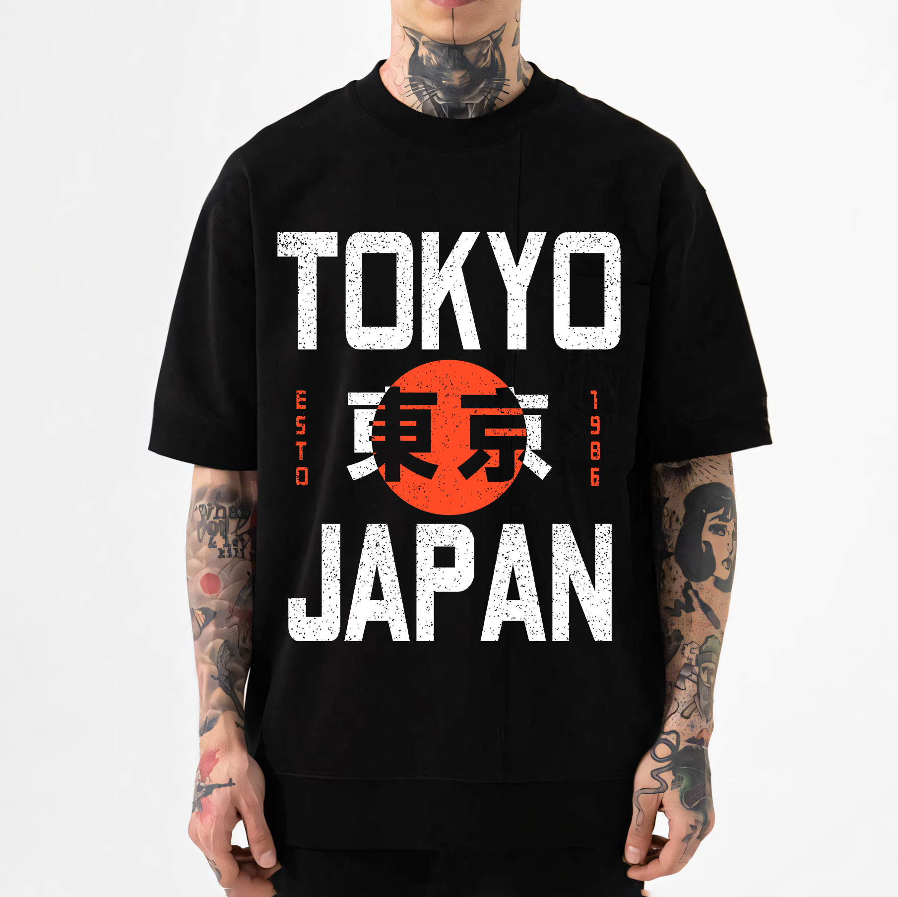 Tokyo Japan 1986 Japanese Style Classic Tee