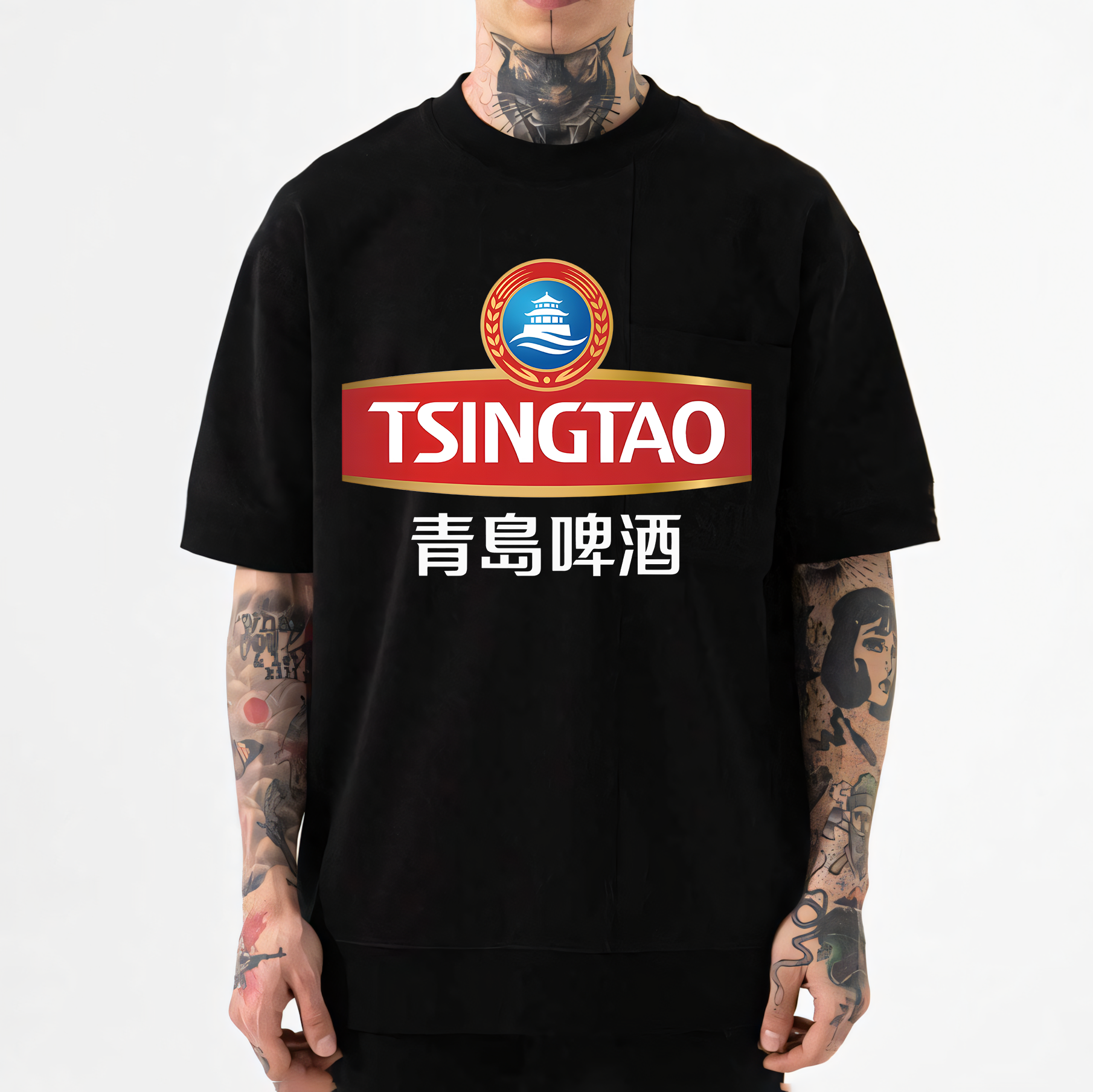 Tsingtao Japanese Style Classic Tee