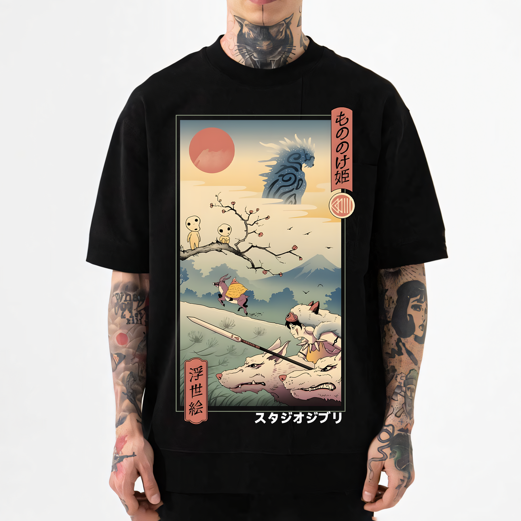 Ukiyo E Japanese Style Classic Tee