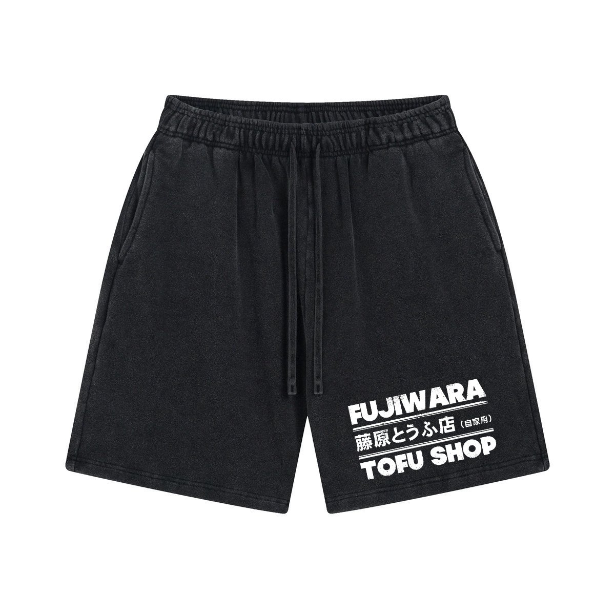 Tomoshi Fujiwara Store Vintage Washed Cotton Shorts