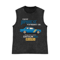 Pure Cotton Wash-Dyed Sleeveless Tank Top
