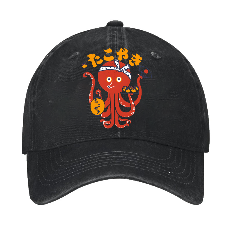 Takoyaki Vintage Cotton Cap