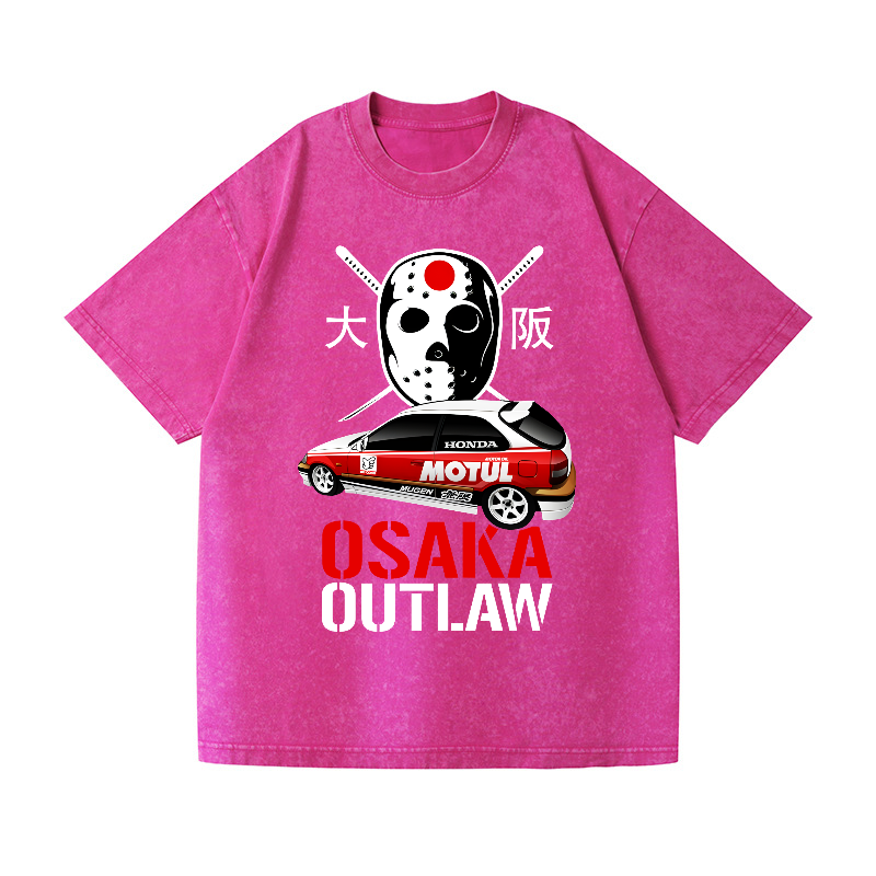 Osaka Outlaw Vintage Wash Japanese Design T-Shirt