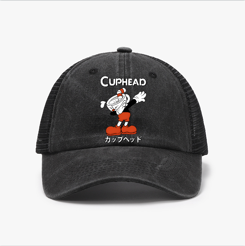 Cuphead Vintage Cotton Breathable Hat